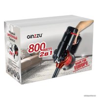 Пылесос Ginzzu VS115 (черный/синий)