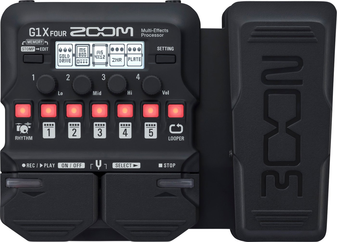 

Гитарный процессор эффектов Zoom G1X Four