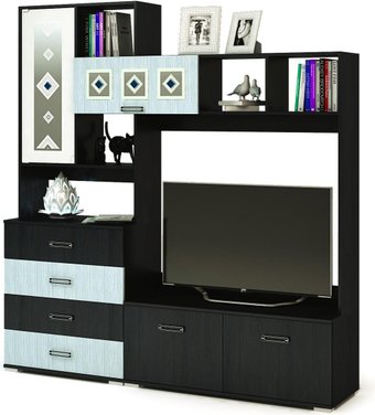 Стендмебель Яна (дуб белфорт/венге)