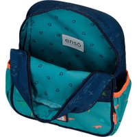 Школьный рюкзак Enso Dino artist 9542121 (темно-синий/зеленый)