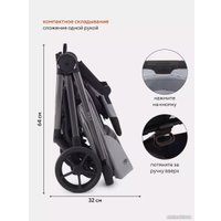 Коляска прогулочная «книга» Rant Golf RA101 (classic grey)