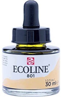 

Акварельная краска Ecoline 801 11258011 (золотая, 30 мл)