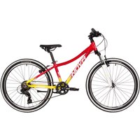 Велосипед Novatrack Katrina 7.V 24 р.12 2025 24AHV.KATRINA.12YRD5 (красный/желтый)