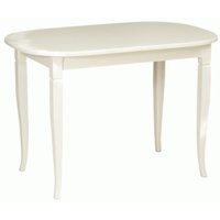 Кухонный стол Виста Лион-ПМ 70x110/160 (слоновая кость/слоновая кость)