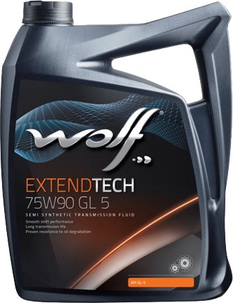 

Трансмиссионное масло Wolf ExtendTech 75W-90 GL 5 4л