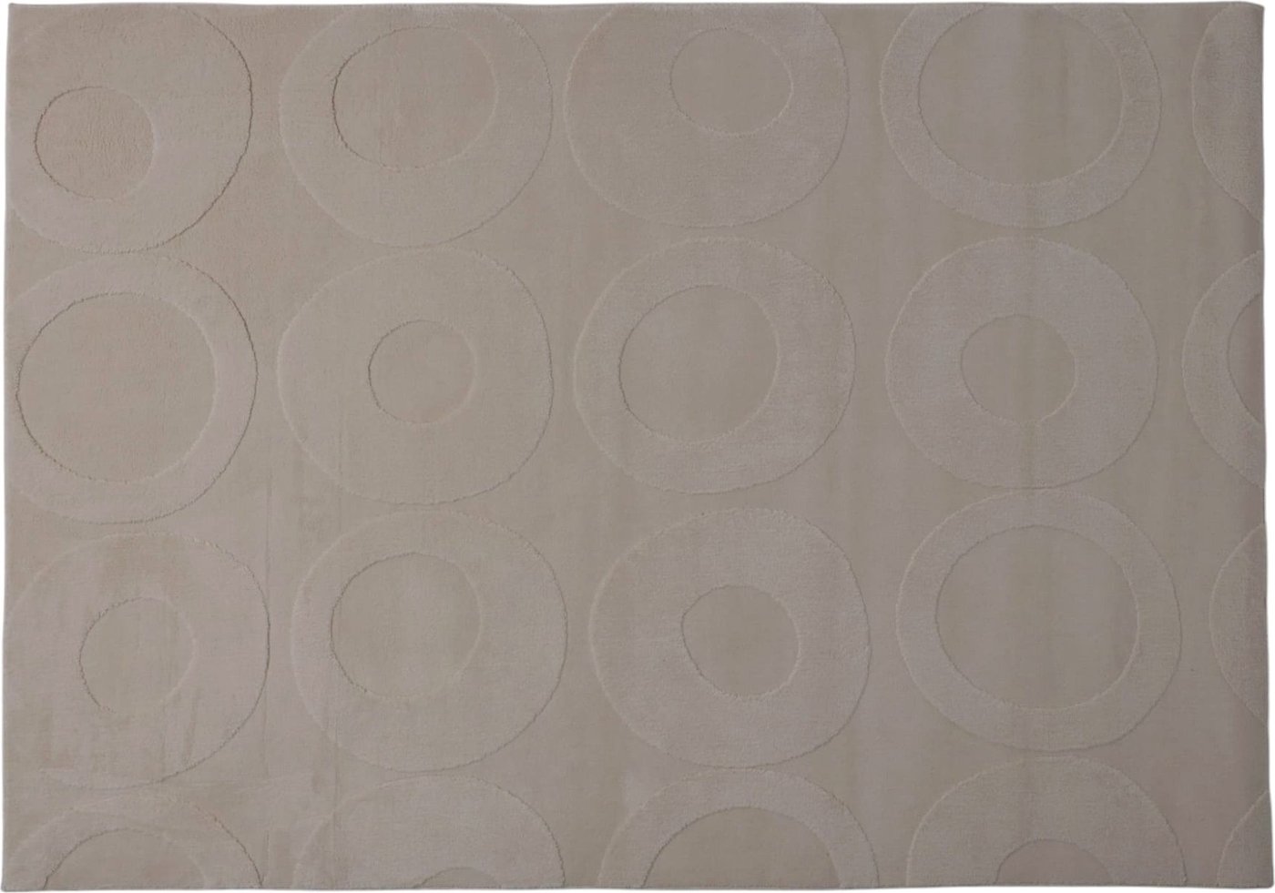 

Ковер для жилой комнаты AksHome Geometry Faux Fur (200x300, круги)