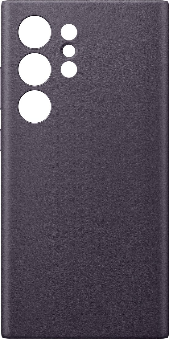 

Чехол для телефона Samsung Vegan Leather Case S24 Ultra (темно-фиолетовый)