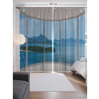 Комплект штор JoyArty Морской небоскреб 1.45x2.65 м (2 шт)