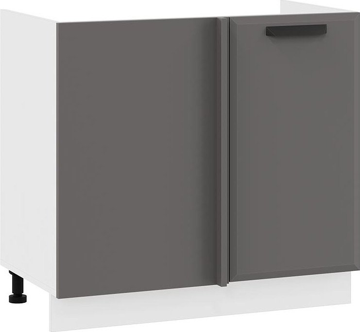 

Шкаф напольный Трия Тиана 1Н9У (белый/асфальт супермат)