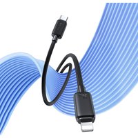 Кабель Usams US-SJ697 USB Type-C - Lightning (2 м, черный)