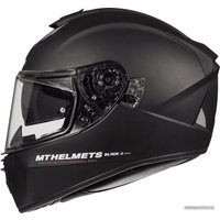 Мотошлем MT Helmets Blade 2 SV Solid A1 Matt (XS, черный)