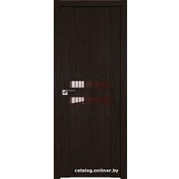 Межкомнатная дверь ProfilDoors 2.03XN L 50х200 (дарк браун, стекло lacobel коричневый лак)