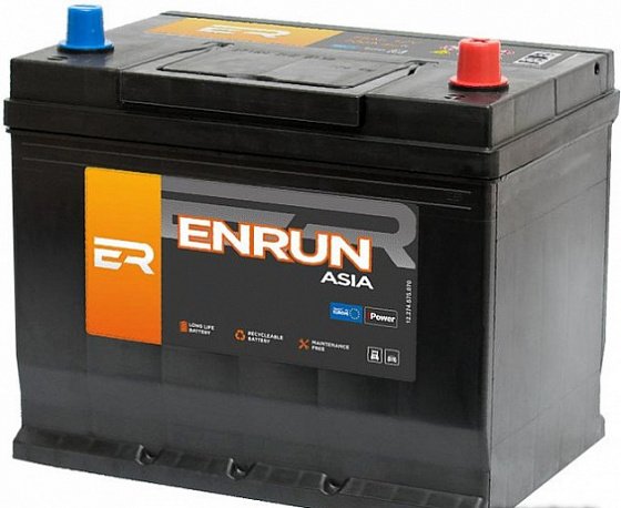 Автомобильный аккумулятор ENRUN ASIA (60 А·ч)