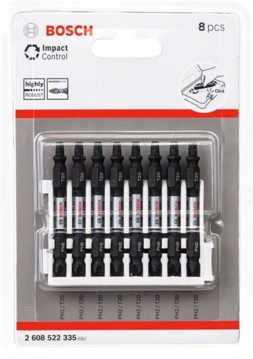 

Набор бит Bosch 2608522335 (8 предметов)