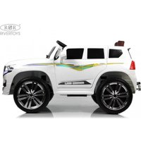 Детский электромобиль RiverToys М555БХ (белый)