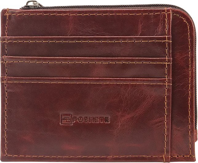 

Кредитница Poshete 604-018JL-BRW (коричневый)