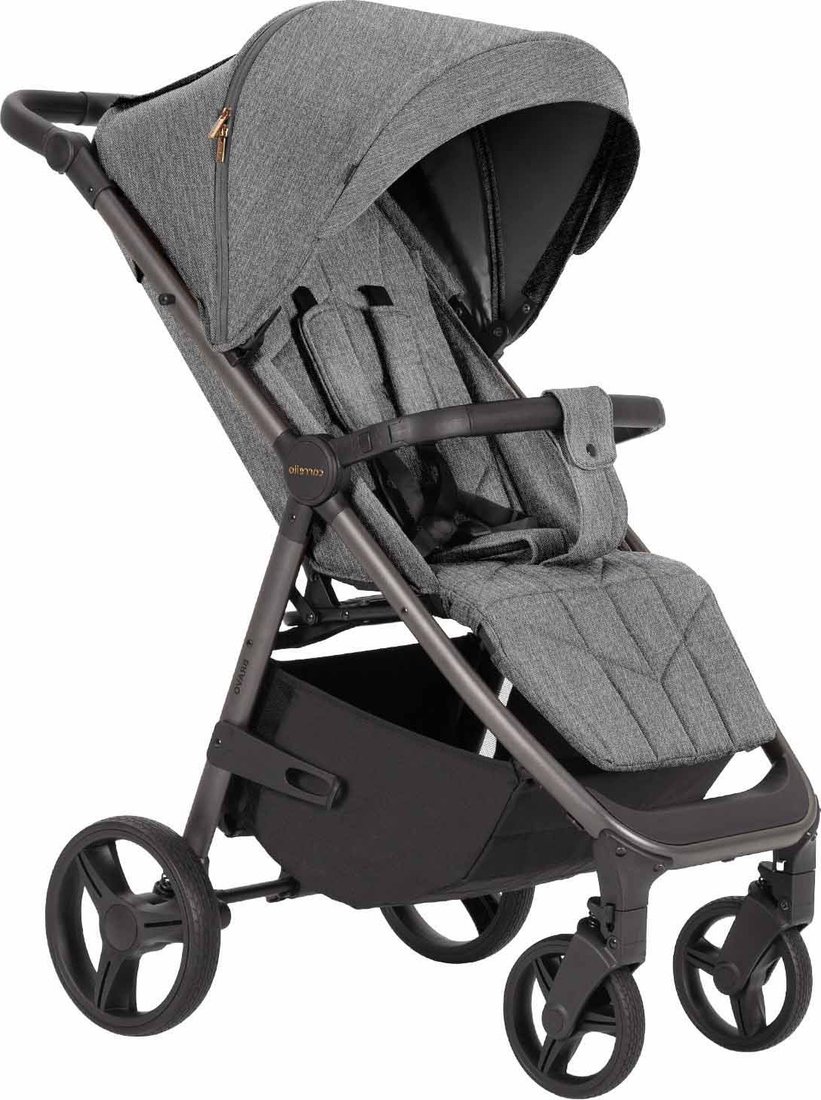 Коляска прогулочная «книга» Carrello Bravo PU CRL-8512 (Metal Grey)