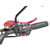Электроскутер White Siberia CityCoco WS-Pro Trike 3000W 21Ah (с красными брызговиками)