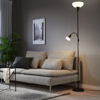 Торшер Ikea Тогарп 404.863.87 (черный/белый)