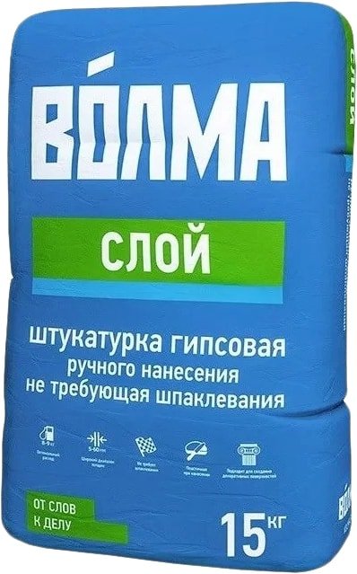 

Выравнивающая штукатурка ВОЛМА ВОЛМА-Слой (15 кг)