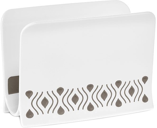 

Салфетница Stefanplast 7.5x15.5x11 55350 (светло-серый)