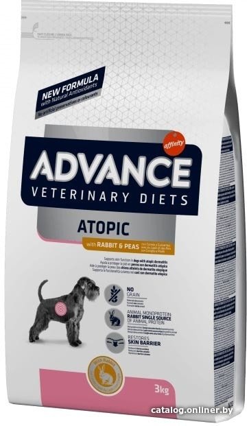 Сухой корм для собак Advance Atopic Rabbit & Peas 3 кг
