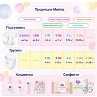 Трусики-подгузники Merries Pads L (54 шт)