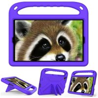 Чехол для планшета KST Детский для Lenovo Tab M10 FHD Plus 2nd Gen (фиолетовый с ручкой и подставкой)