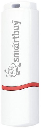 USB Flash SmartBuy Crown 8Gb White (SB8GBCRW-W)