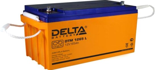 

Аккумулятор для ИБП Delta DTM 1265 L (12В/65 А·ч)