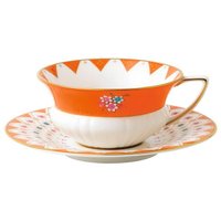 Чашка с блюдцем Wedgwood Wonderlust Peony Diamond 40024019