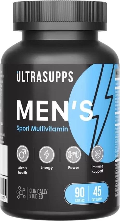 Витамины, минералы ULtraSupps Men's Sport Multivitamin (90 каплет)