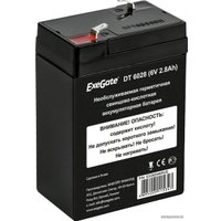 Аккумулятор для ИБП ExeGate DT 6028 (6В, 2.8 А·ч)