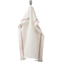 Полотенце кухонное Ikea Хильдегун 004.840.07 (белый/красный) в Гомеле