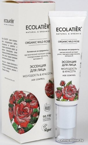  Ecolatier Эссенция для лица Green Wild Rose (30 мл)