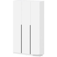 Шкаф распашной NN мебель ШК 5 1200 00-00111103 (белый текстурный) в Солигорске