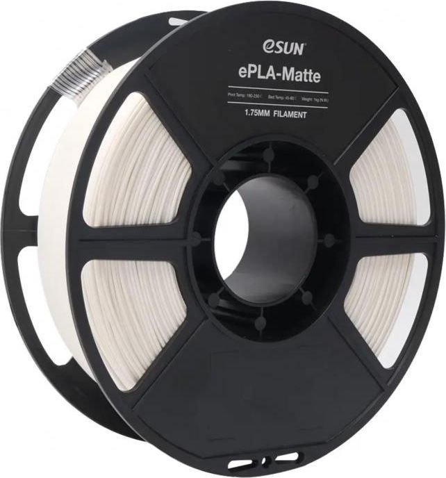 

Пластик eSUN ePLA-Matte ePLA-Matte175MW1 (1.75мм, молочный белый)