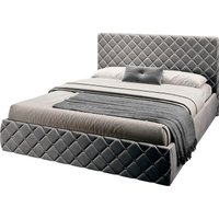 Кровать AMI Валенсия 1400 (темно-серый)