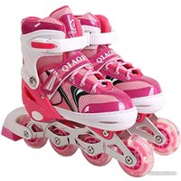 Роликовые коньки Ricos OG1622F (р. 27-32, розовый)