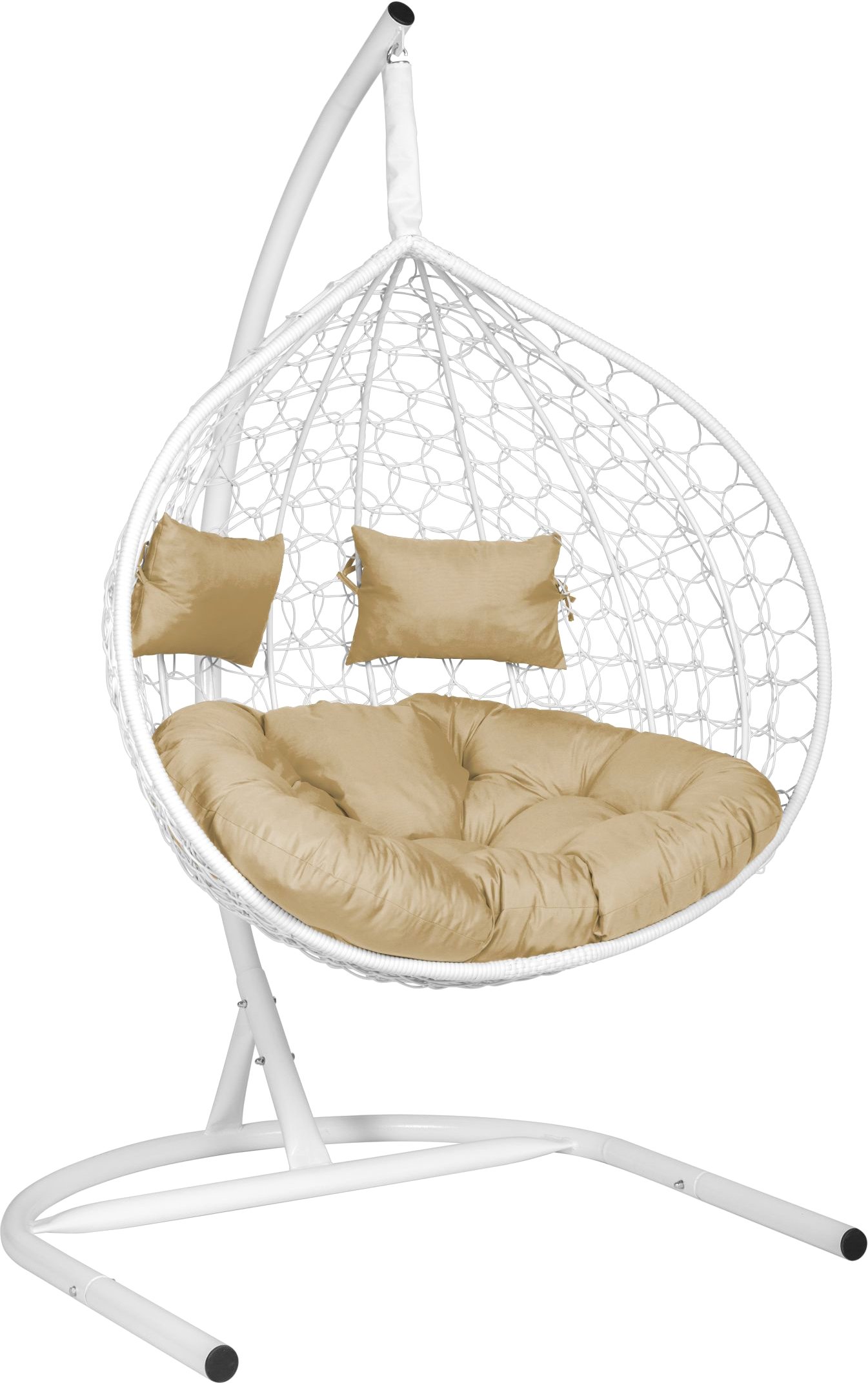 

Подвесное кресло LetoLux Liverpool Twin XL (белый/бежевый)