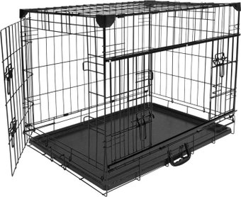 Клетка Duvo Plus Pet Kennel Ninja xlarge 11642/DV (черный)
