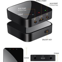 Аудиоадаптер USBTOP Bluetooth v5.3 RX/TX T38 559440