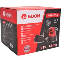 Эксцентриковая шлифмашина Edon AOS-21A (с 1-им АКБ)