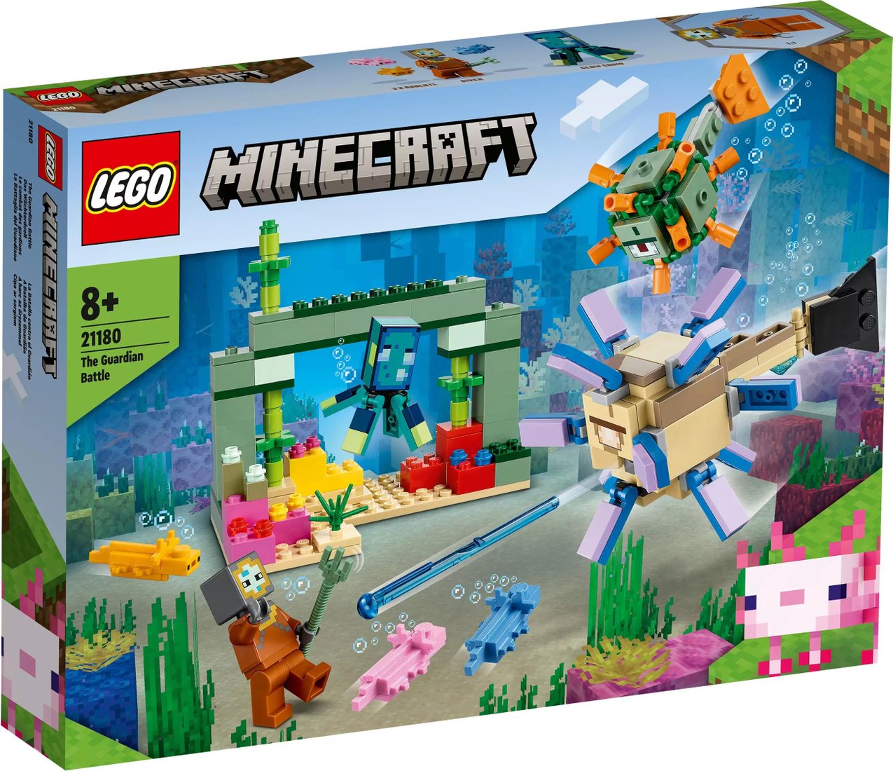 

Конструктор LEGO Minecraft 21180 Битва со стражем