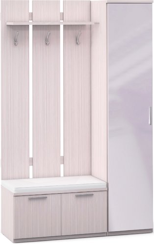 Стенка Шатура Rimini Flash Композиция №01 483817 (под натуральную древесину)