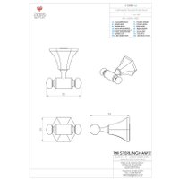 Крючок для ванны Sterlingham HW-26