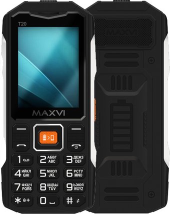Телефон Maxvi T20 (черный)