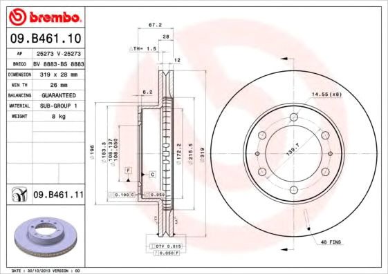

Brembo 09B46111