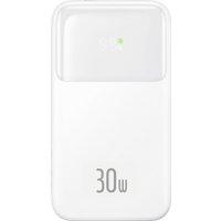 Внешний аккумулятор Baseus Comet Series Dual-Cable Digital Display Fast Charge Power Bank 30W 10000mAh (белый)