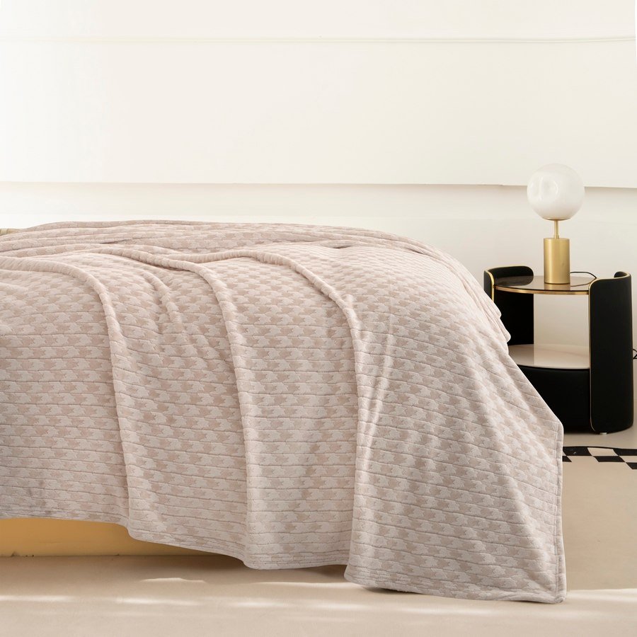 

Плед Karven Фланель 1.5сп PL 013 JACQAURD v5/Beige